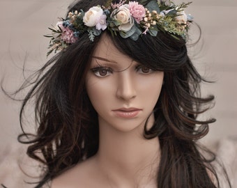 Flower head wreath,floral head wreath,flower crown