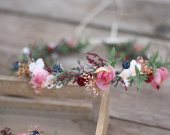 Flower head wreath,floral head wreath,flower crown