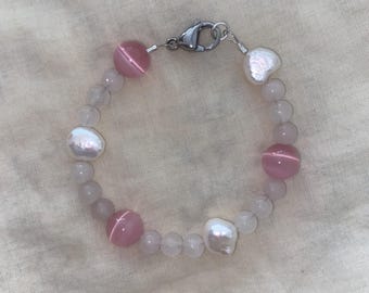 Beaded Pearl Bracelet