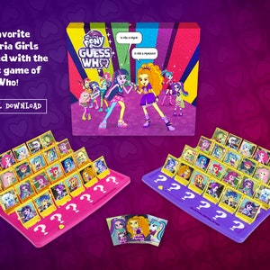 MLP Equestria Girls: Guess Who? | Digital Download PDF