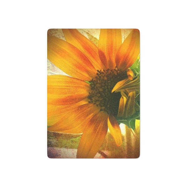 Sunflower Custom Poker Cards