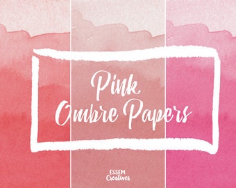 background watercolor ombre invitation clipart digital dusty paper pink navy galaxy texture