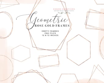 gold geometric etsy