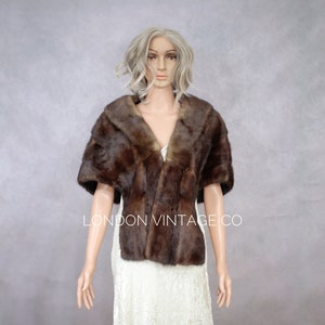 Mink bolero hotsell