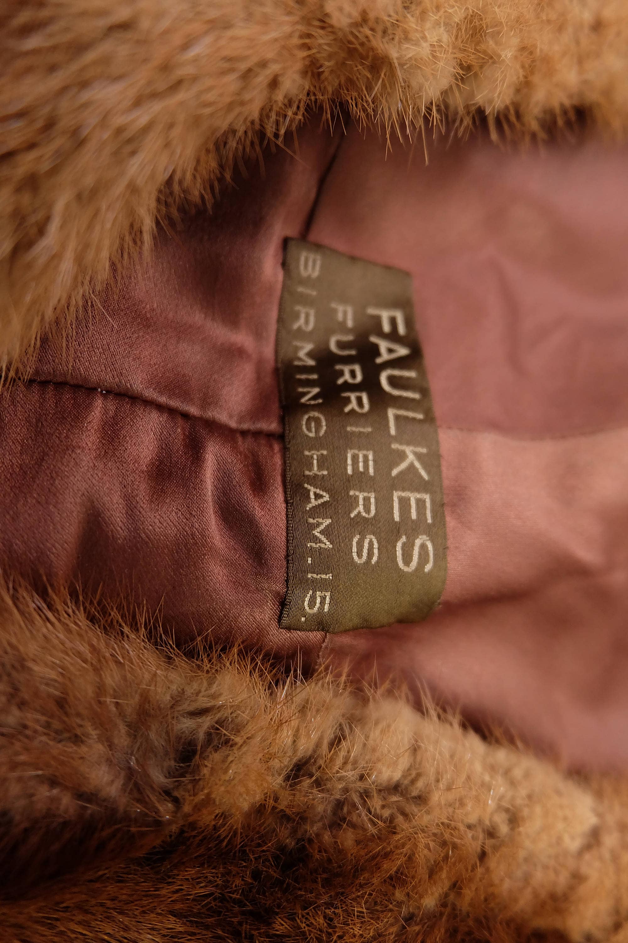 1940 年代～1950 年代のミンク ファー ストール {ヴィンテージ ミンク