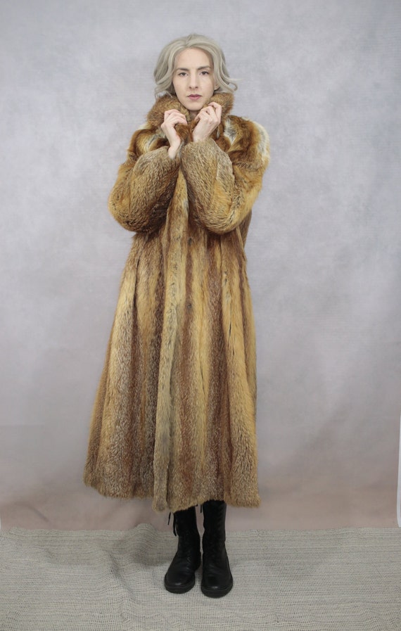 Size S | Vintage red fox fur coat {Vintage fox fu… - image 6