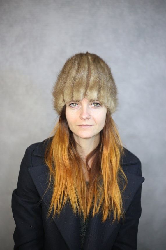 サイズ XS-S | ヴィンテージ ミンク ファー ハット