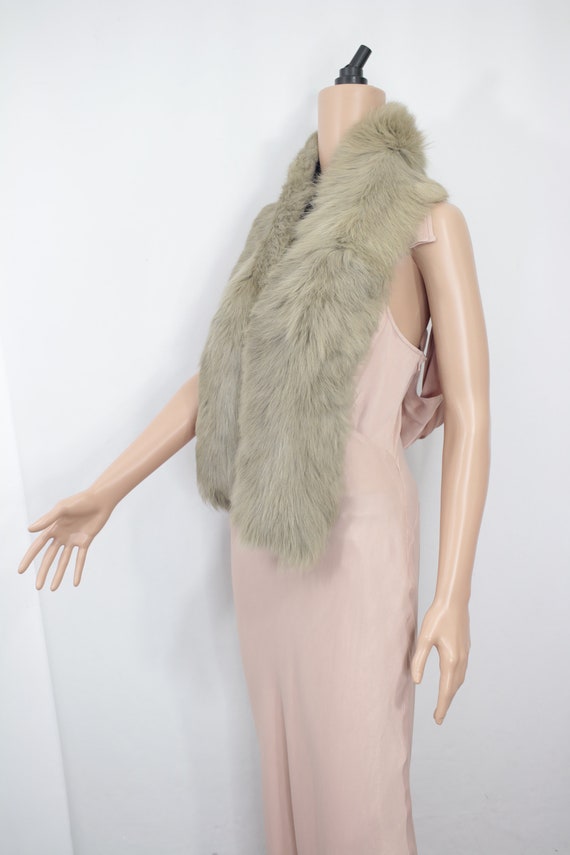 1930s-1940s taupe fox fur stole {Vintage fox fur/… - image 4