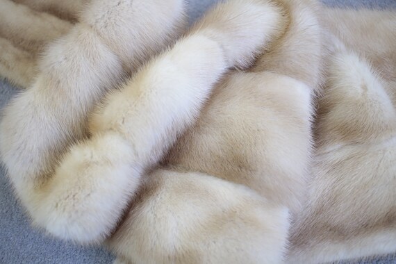 Size S | 50s-60s mink fur wrap {Vintage mink fur/… - image 9