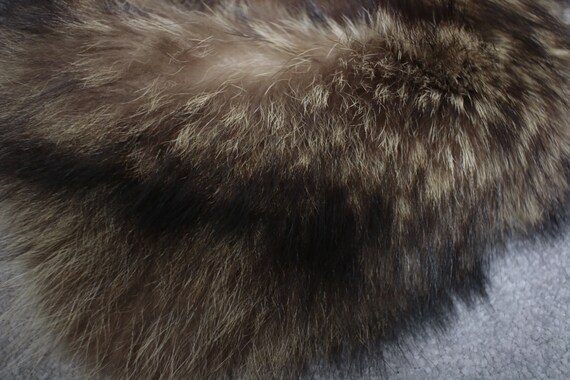 Size S-M | Vintage Raccoon fur hat {Vintage Racco… - image 10