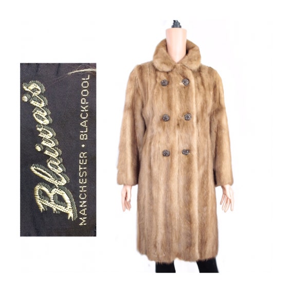 1960s-1970s mink fur coat {Vintage mink fur/real m