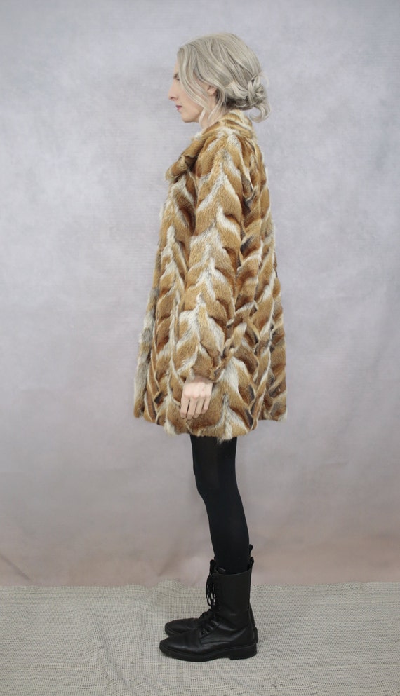 Size S-M | Vintage red fox fur coat {Vintage fox … - image 4