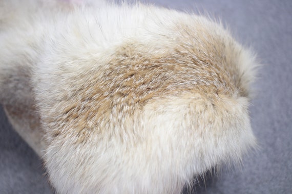 Vintage Blonde Fox Fur Collar Vintage Fox Fur Real Fox Etsy