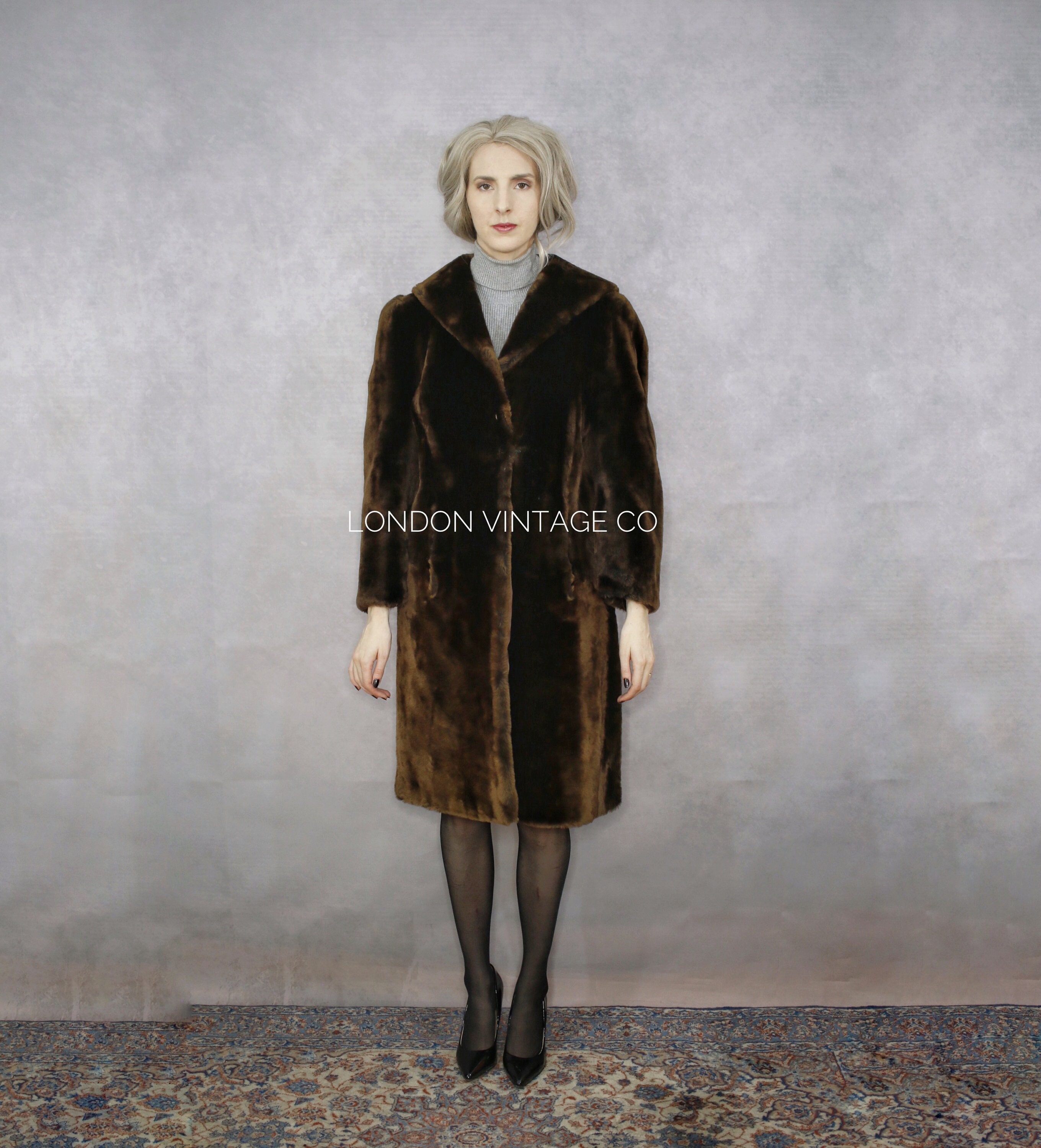 beaver lamb coat