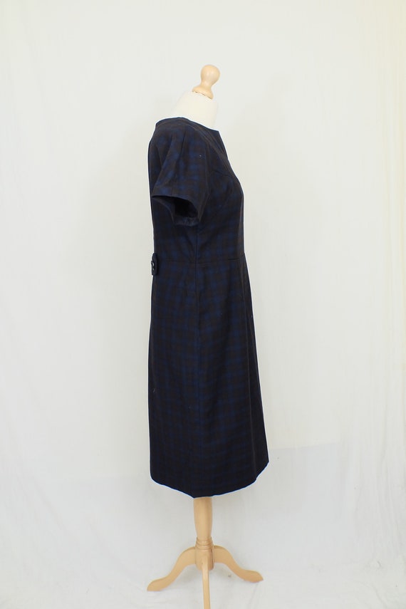 Vintage/retro 1950's/1960's dark blue/navy & dark… - image 3