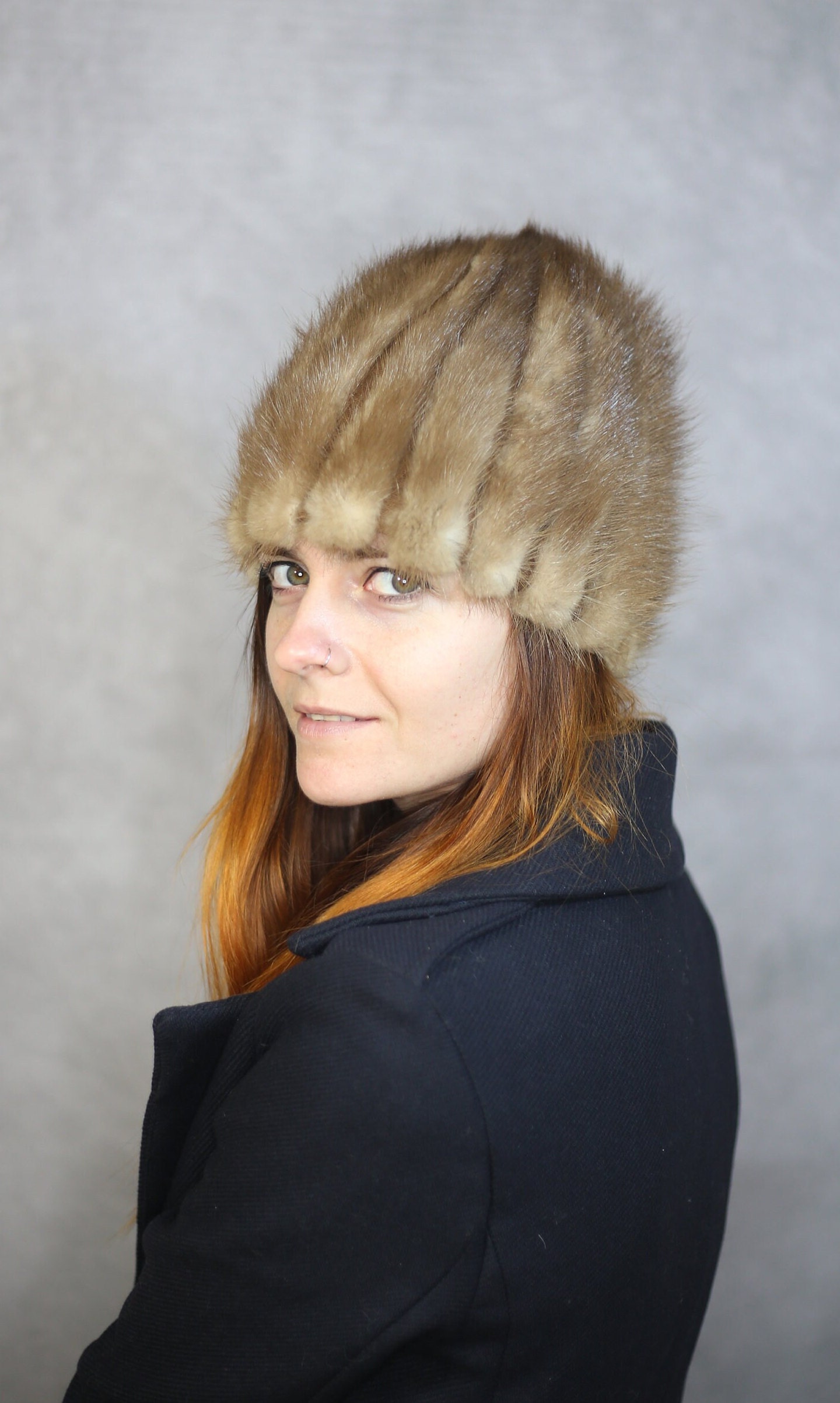 サイズ XS-S | ヴィンテージ ミンク ファー ハット