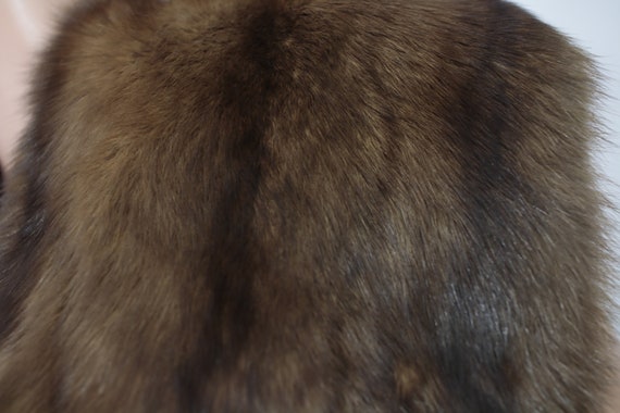 1930's-1940's Sable fur collar {Real fur,vintage … - image 6