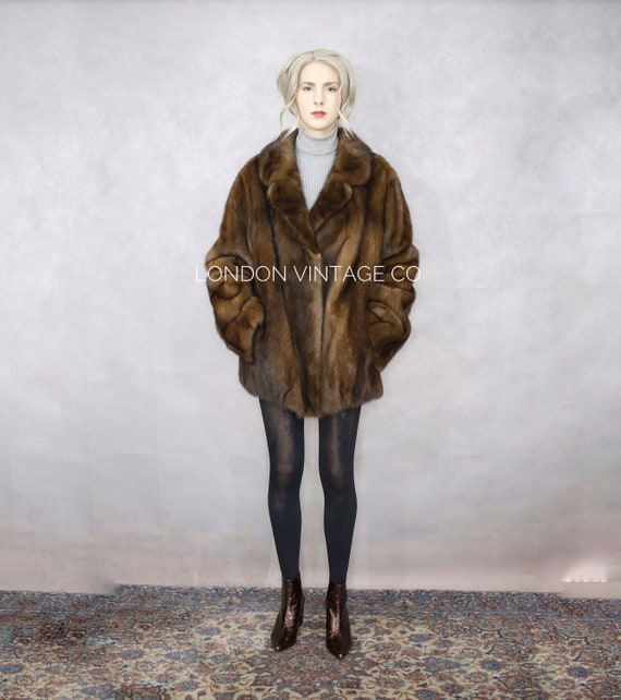 Size Xl Vintage Saga Mink Fur Coat Real Ireland Size Xl Vintage Saga Mink Fur Coat Real, Men S Saga Fur Coat