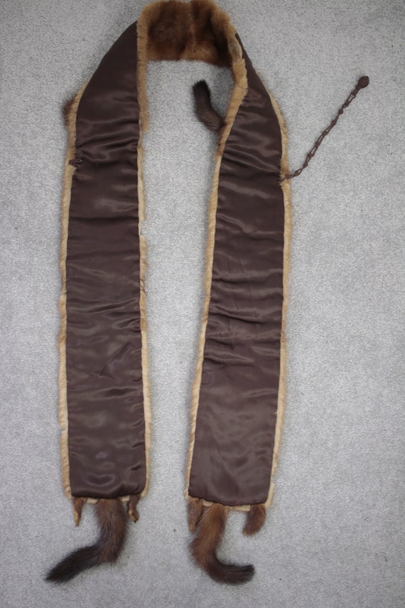 1930s-1940s mink fur stole {Vintage mink fur/real… - image 7