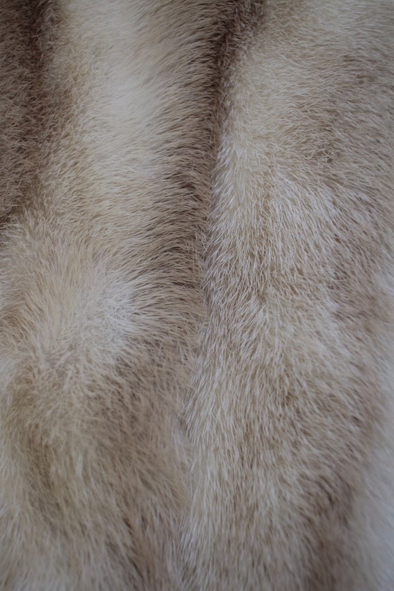 Size S | 50s-60s mink fur wrap {Vintage mink fur/… - image 10