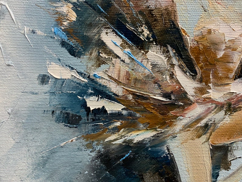 Dancing Ballerina Abstract Oil Painting Ballet on Canvas Woman Figure ...