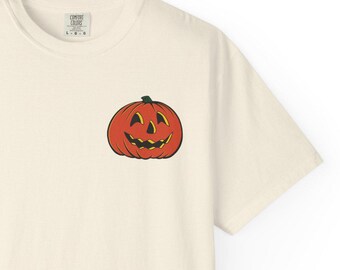 Jack O Lantern T-Shirt, Comfort Colors Halloween Graphic Tee