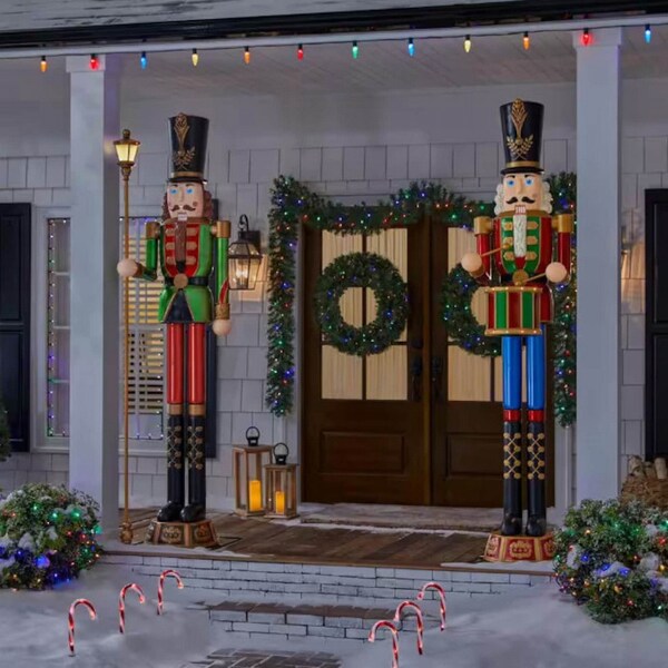 Giant Nutcracker Statue Etsy