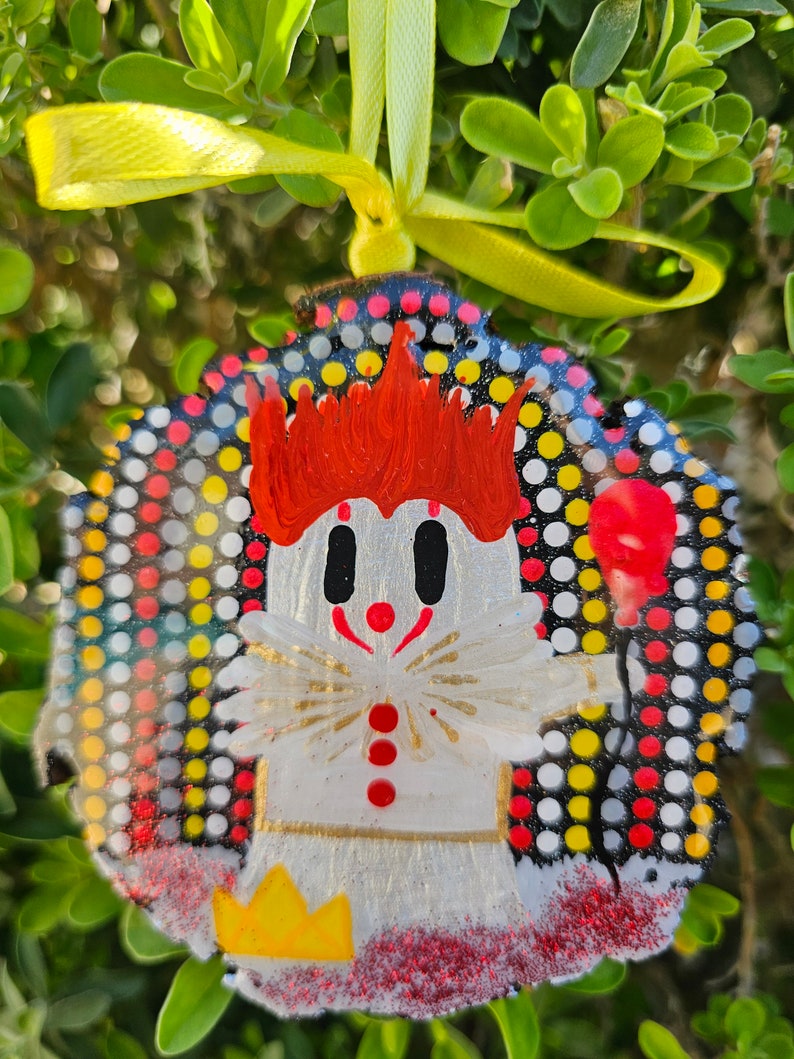 Hand Painted Iconic Halloween Movies Ghost Buddy Ornaments 3.54