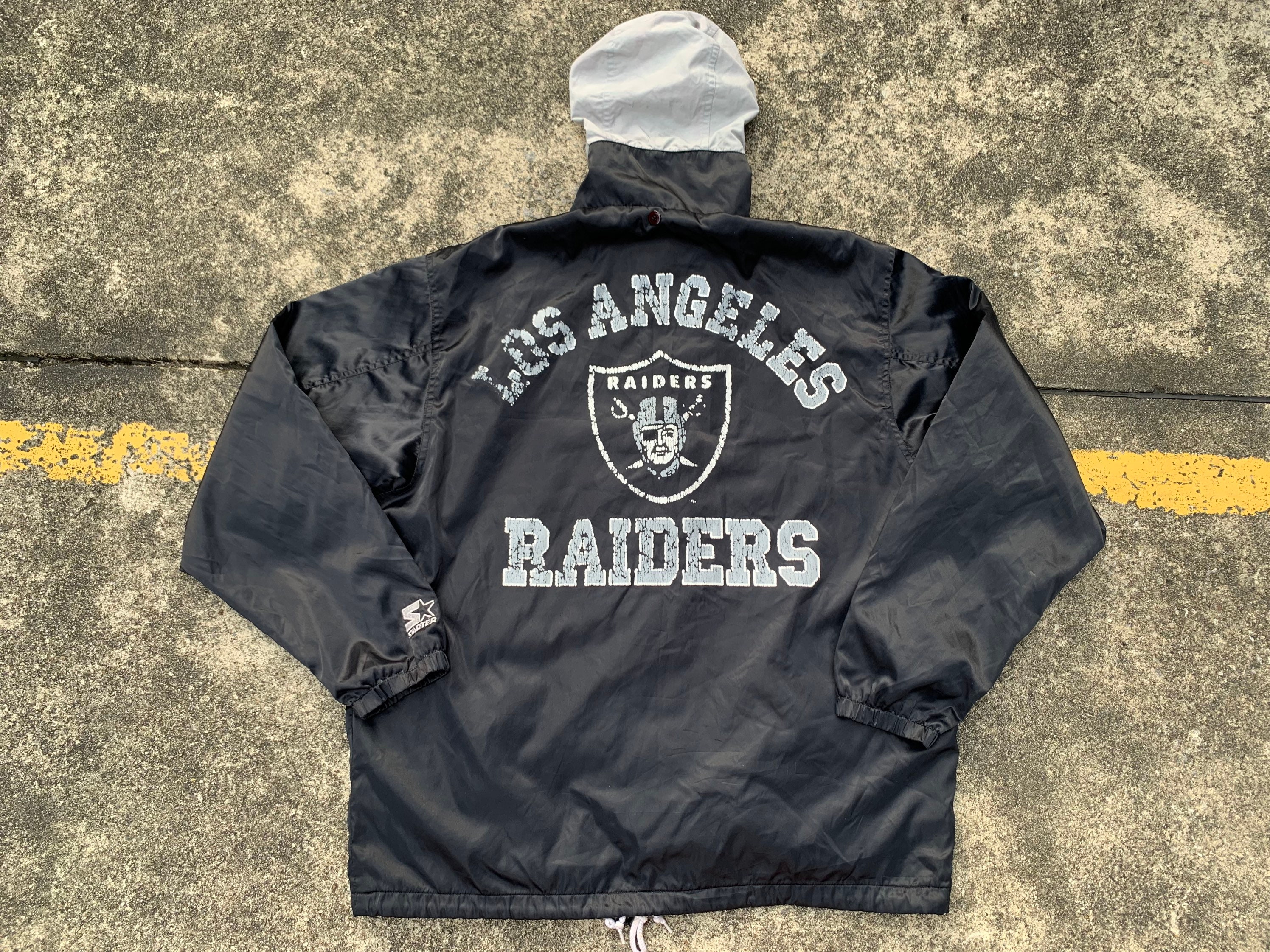 Oakland Raiders NFL Varsity Bomber Jacket - XL – The Vintage Store