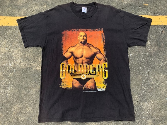 VTG Goldberg Promo Wrestling T-Shirt - image 1