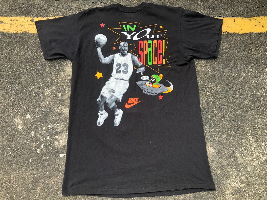 Space Jam Marvin The Martian Jordan T Shirt BRAND NEW Vintage Air