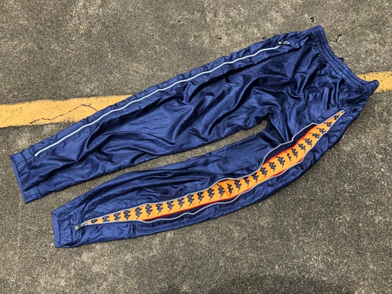 VTG KAPPA Trackpants Side Zip Hide Logo 90s - image 8