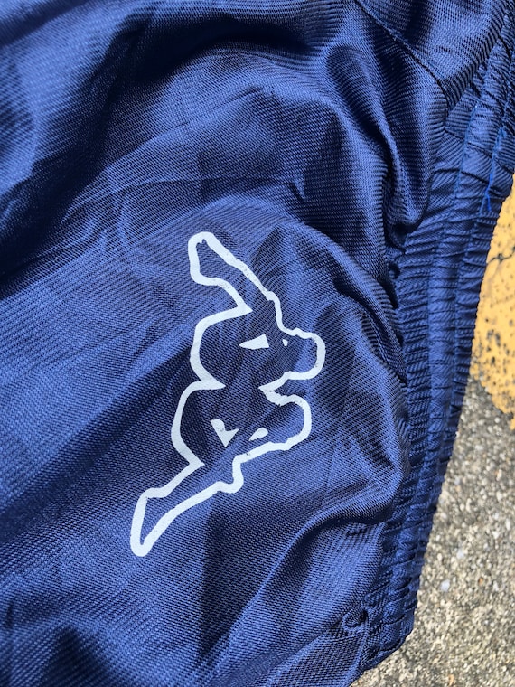 VTG KAPPA Trackpants Side Zip Hide Logo 90s - image 5