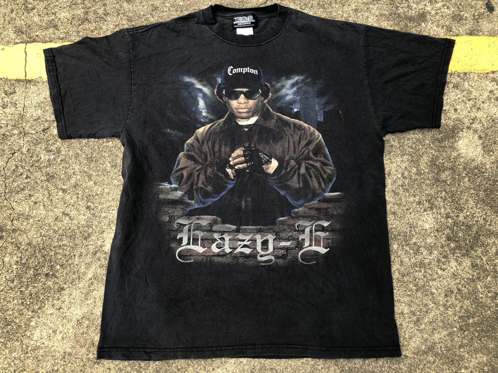1990 N.W.A Ruthless Record Tシャツ L USA製 1990 NWA Ruthless Records Rap Tee Vintage 90s Shirt Just Don