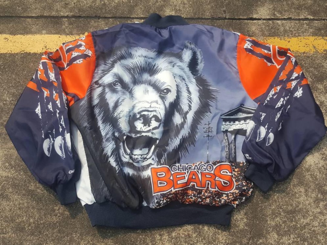 Chicago Bears Fanimation Satin Jacket XL