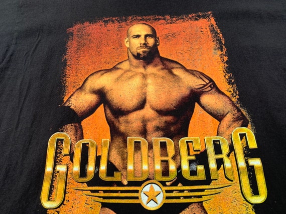 VTG Goldberg Promo Wrestling T-Shirt - image 4