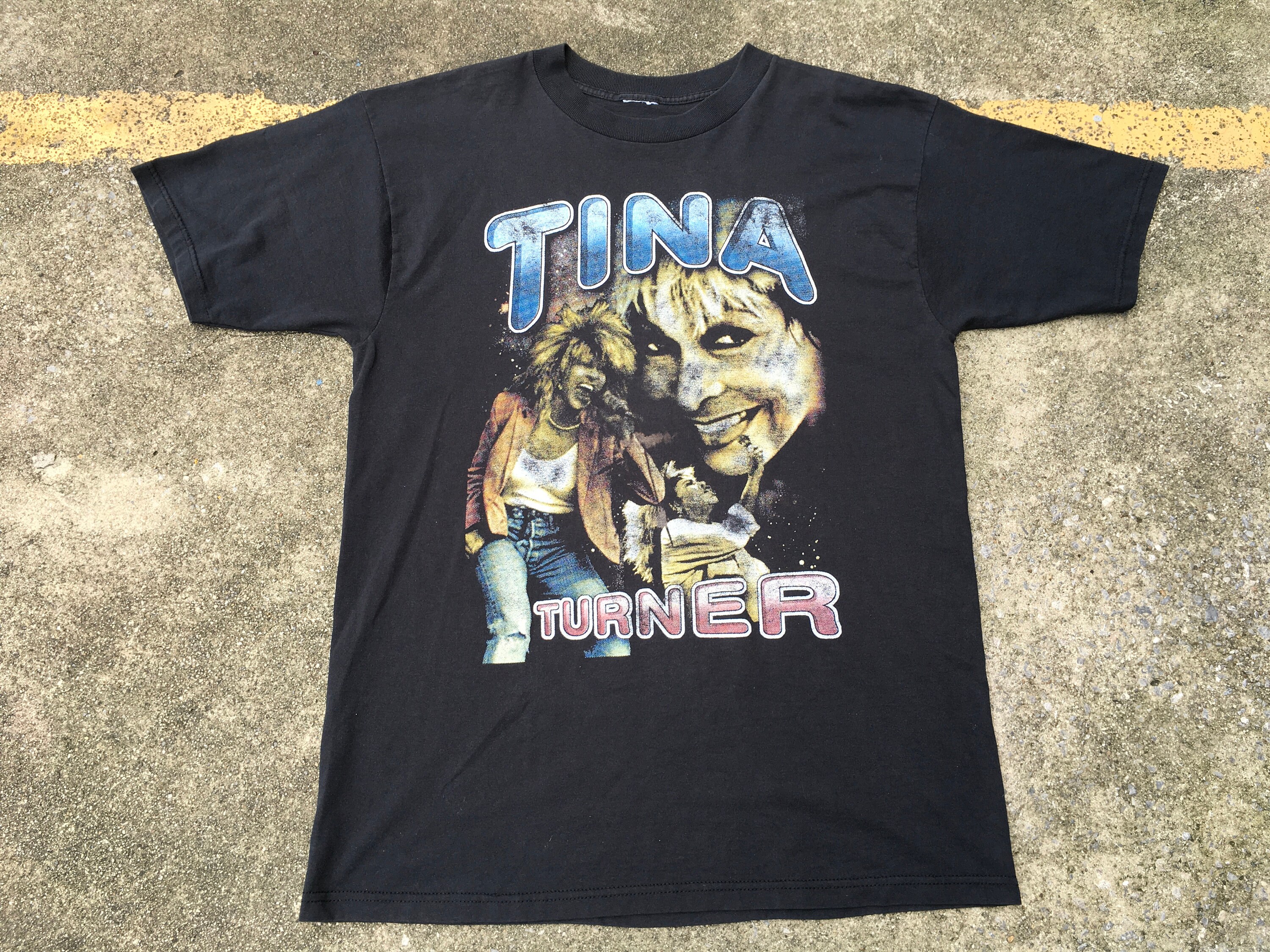 VTG Tina Turner Concert Promo Tour camiseta