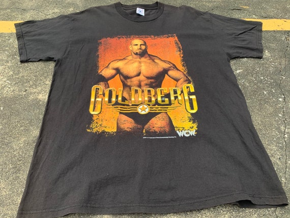 VTG Goldberg Promo Wrestling T-Shirt - image 3