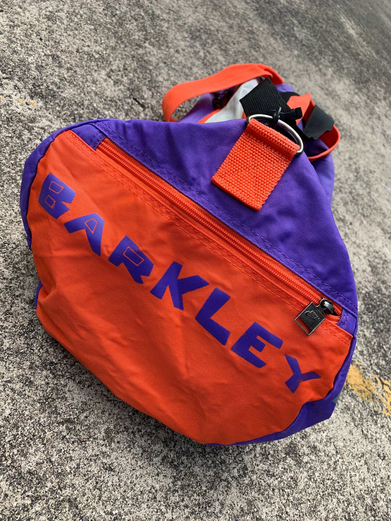 VTG NIKE 1994 Charles Barkley Multicolor Duffle Bag Etsy