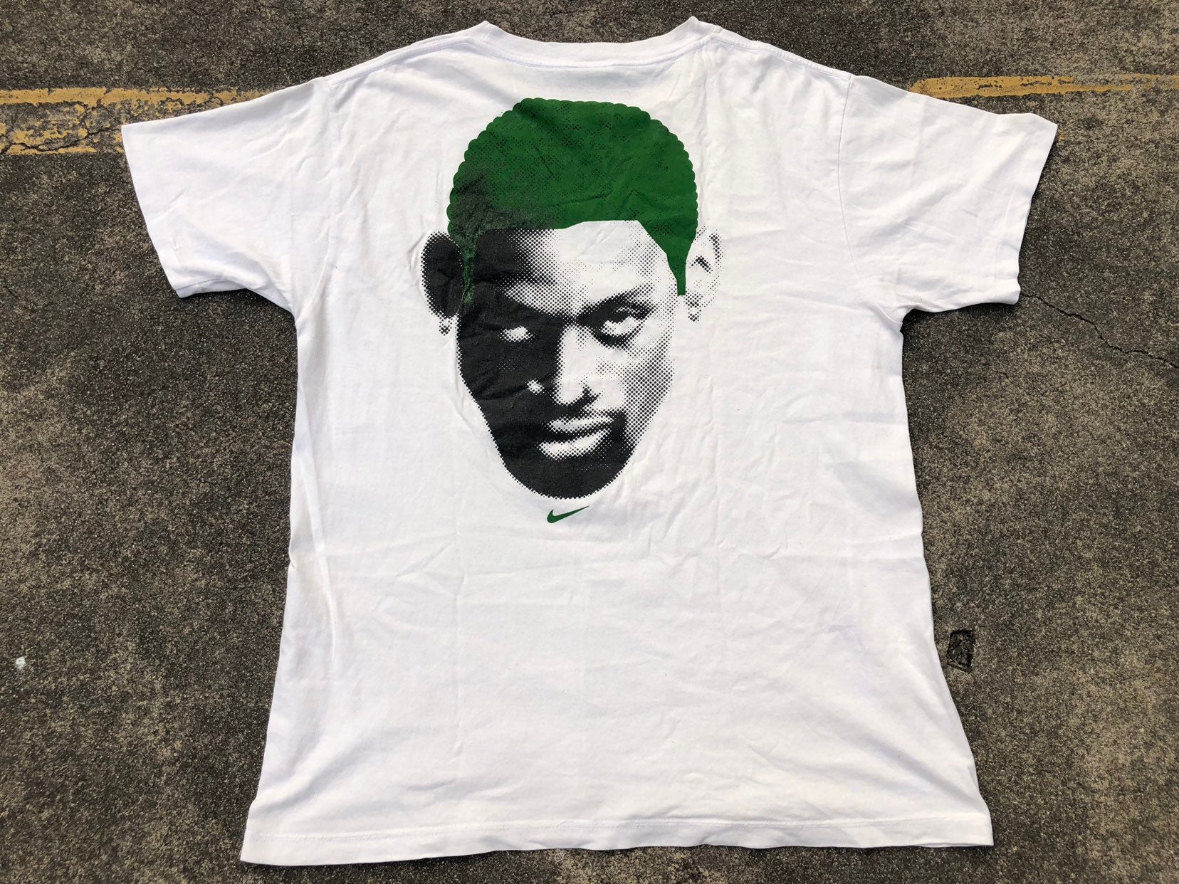 VTG NIKE Dennis Rodman T-shirt Thrifted by 90s_tpt - Etsy Ireland