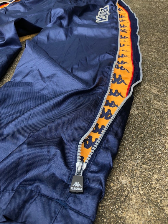 VTG KAPPA Trackpants Side Zip Hide Logo 90s - image 2