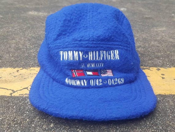 VTG Tommy Hilfiger Sailing Gear 5 Panel Cap 90s Thrifted by | Etsy