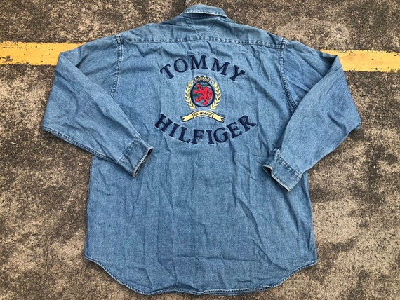 tommy hilfiger crest shirt