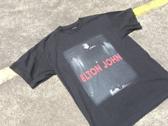 VTG Elton John 90s _ Polygram Tag Shirt - image 2