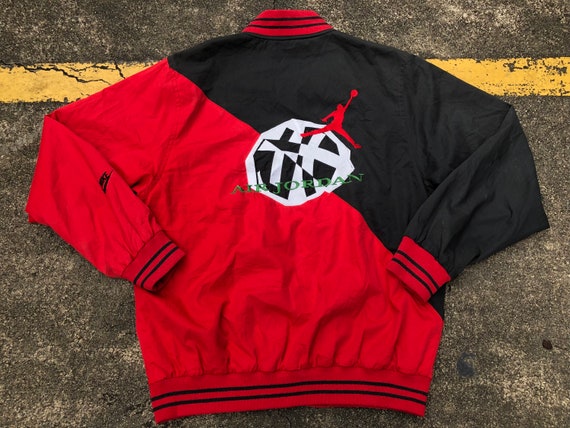 jordan red windbreaker