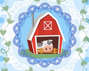 Conjunto de atividades para animais de fazenda que respeitam pouco espaço e a regressão