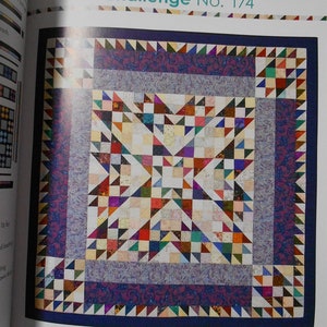 Book2334 S is for Scraps-18 great quilts Gayle Bong/picking fabrics for scrap quilting/bright/vibrant/traditional/star triangle nine patch image 8