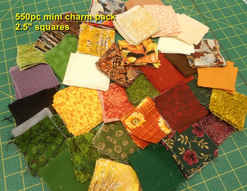 Fabric550pc Mini Charm Pack 4721/precut 2.5 Etsy
