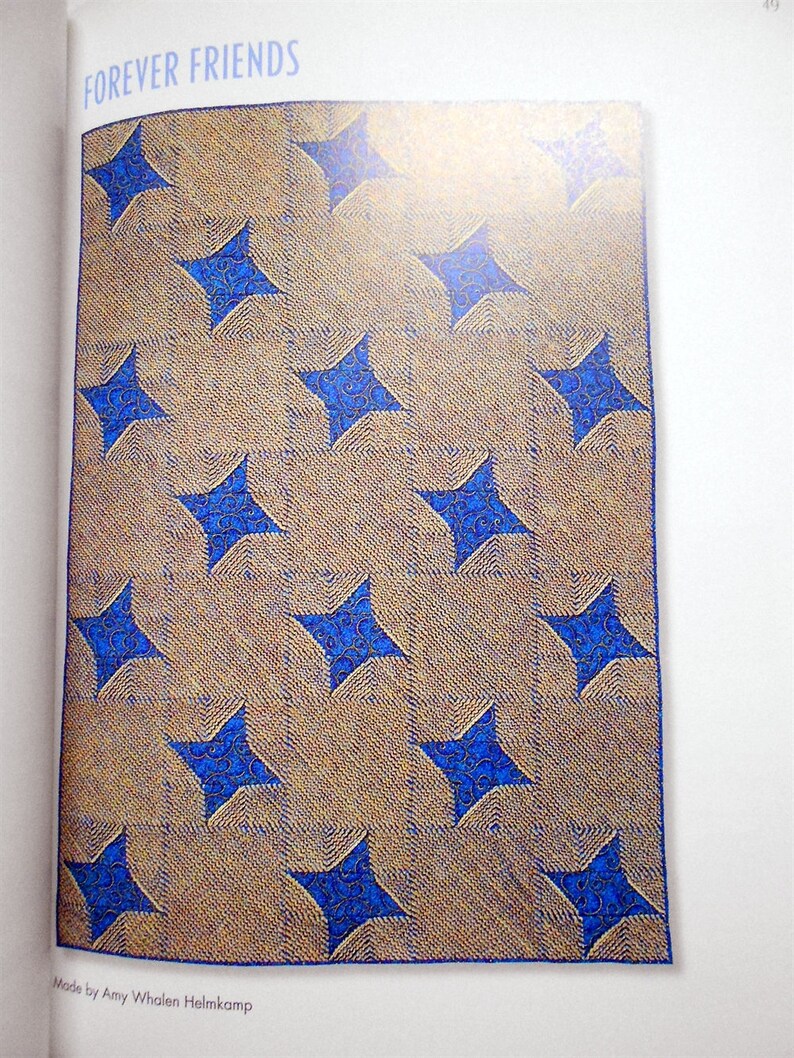 Book-Simple Chenille Quilts Block by Block Amy Whalen Helmkamp reversible That Patchwork Place/Martingale & Company 1515 image 6