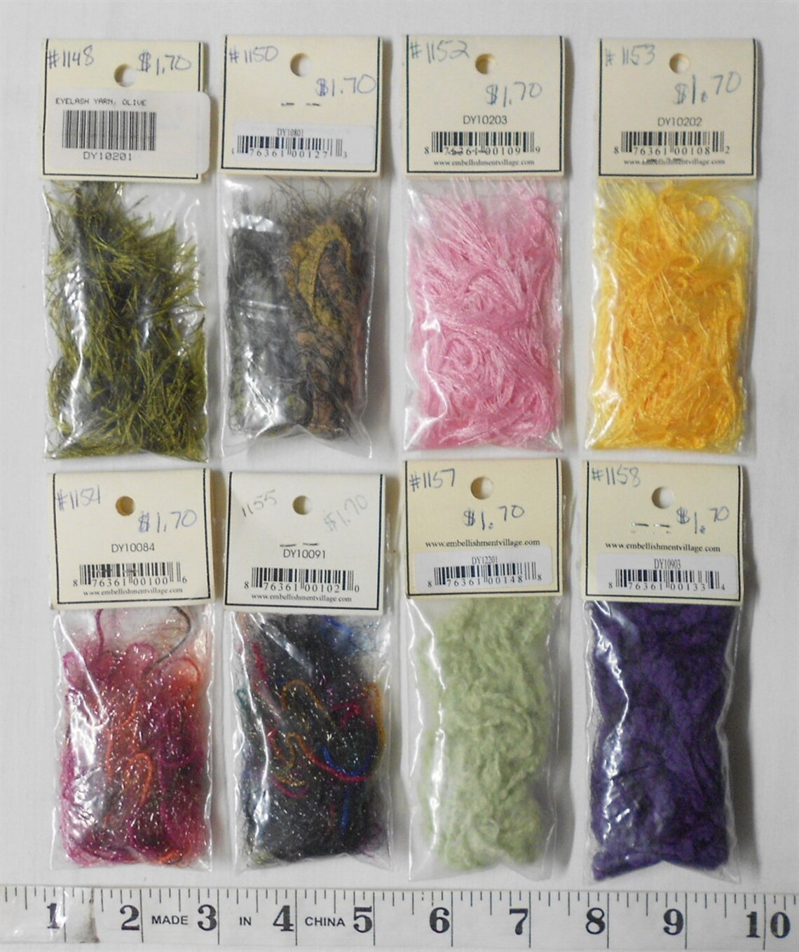 Embellishment Villageapprox. 3yd piece of yarncan be used Etsy